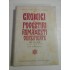 CRONICI SI POVESTIRI ROMANESTI VERSIFICATE (SEC XVII-XVIII) CRONICI SI POVESTIRI ROMANESTI VERSIFICATE (SEC XVII-XVIII)